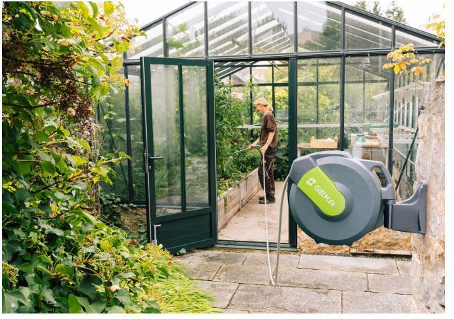 Immagine prodotto Geka Portagomma da parete K25 L.26cm P.62cm Plastica, PVC, MS (25 m)