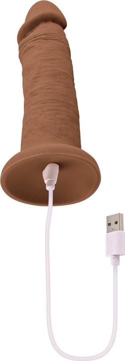 Actual product image Evolved 6 Inch Vibrating Dong by - Brown