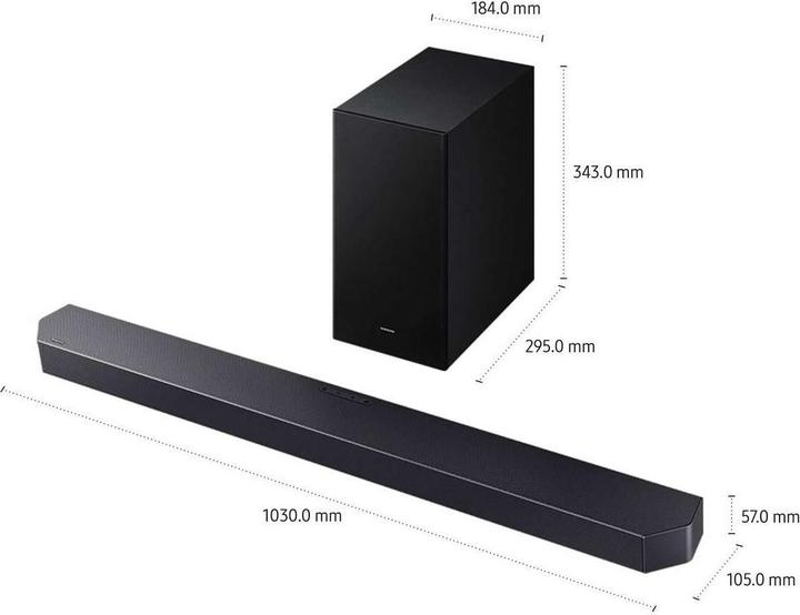 Actual product image Samsung HW-Q600F (380 W, 3.1.2 Channel)