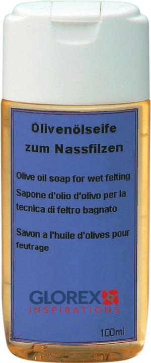 Produktbild Glorex Nassfilzen Olivenölseife, 100 ml