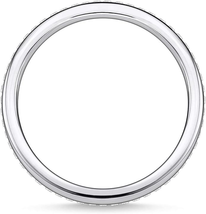 Produktbild Thomas Sabo Ring Doppel Weisse Steine Silber (60, 925 Silber)