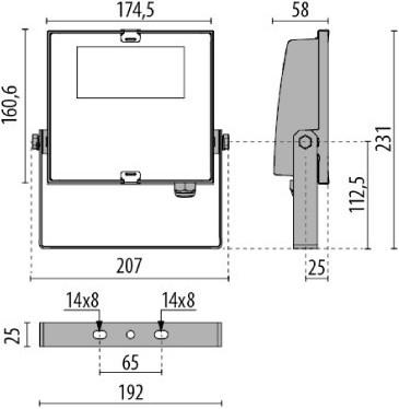 Image du produit PiL Projecteurs à LED (2800 lm, IP66)