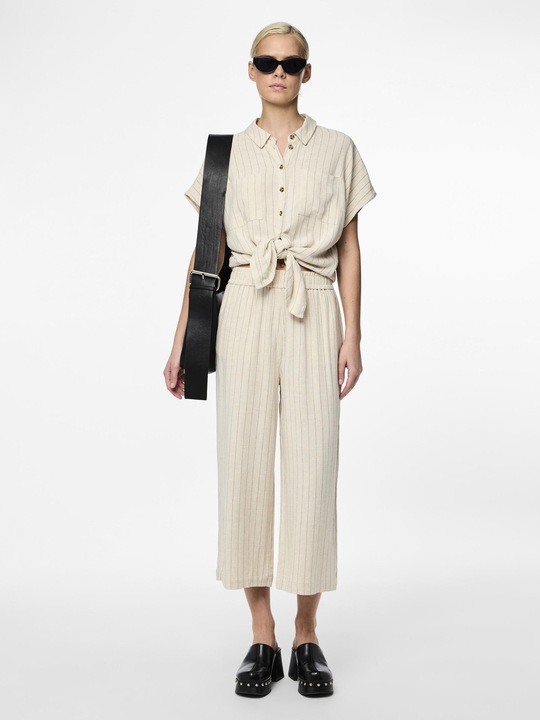 Produktbild Pieces PCVINSTY Bluse aus Leinengemisch (XS)