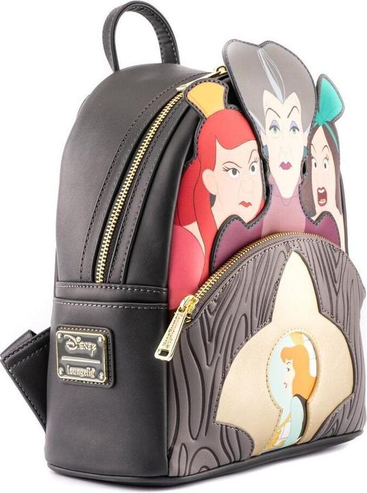Produktbild Loungefly Disney Cinderella Evil Stepmother and Stepsisters Villains Rucksack 26cm