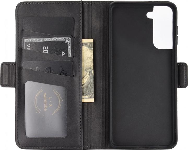 Actual product image Screenguard Samsung Galaxy S21 CardLounge Leather Case (Samsung Galaxy S21)