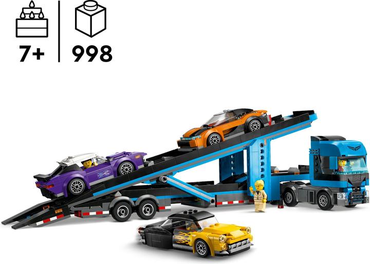 Actual product image LEGO Car Transporter (60408, LEGO City)