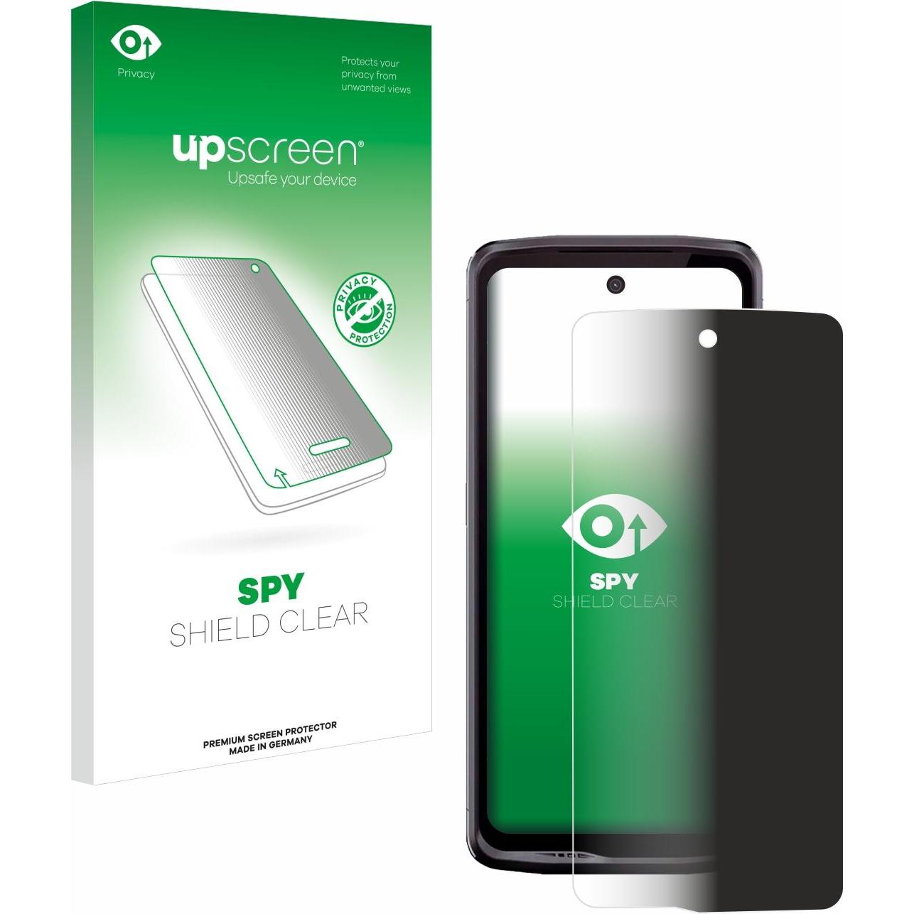 upscreen Spy Shield Blickschutzfolie (1 Stück, Crosscall Stellar X5), Smartphone Schutzfolie, Blau