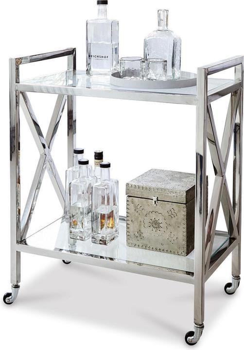 Produktbild Loberon Barwagen Stamford silber
