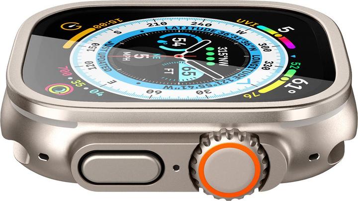 Productafbeelding Spigen ALM Glass.Tr Slim Pro Apple Watch Ultra (49 mm) Titanium AGL06161