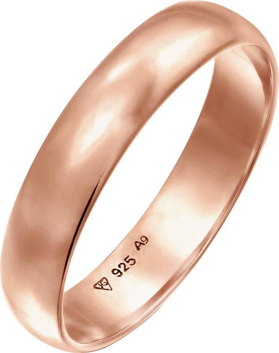 Image du produit Elli Bague Basic Bague à ruban Casual Look 925 argent sterling (66, Argent 925)