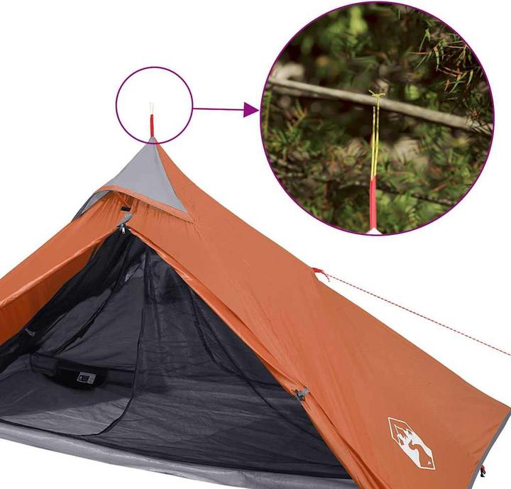 Actual product image vidaXL Campingzelt (1.70 kg, 1 person)