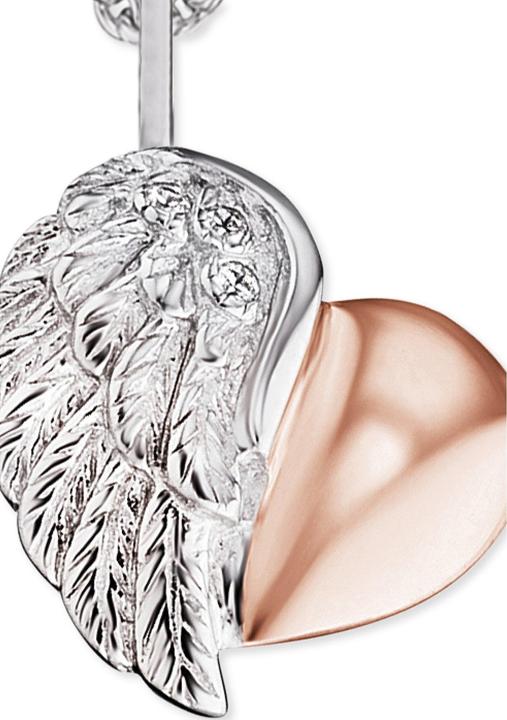 Immagine prodotto Engelsrufer Collana con ali di cuore (Argento 925, 44 cm)