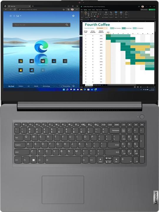 Produktbild Lenovo V17 Gen 4 (17.30", 256 GB, 8 GB, Deutschland)
