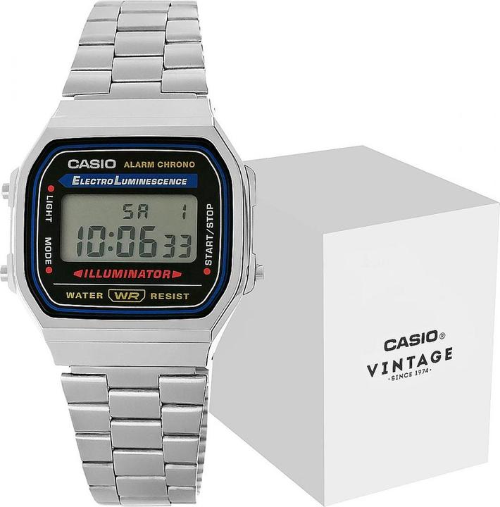 Image du produit Casio Vintage A168wa-1yes (Montre numérique, 35 mm)