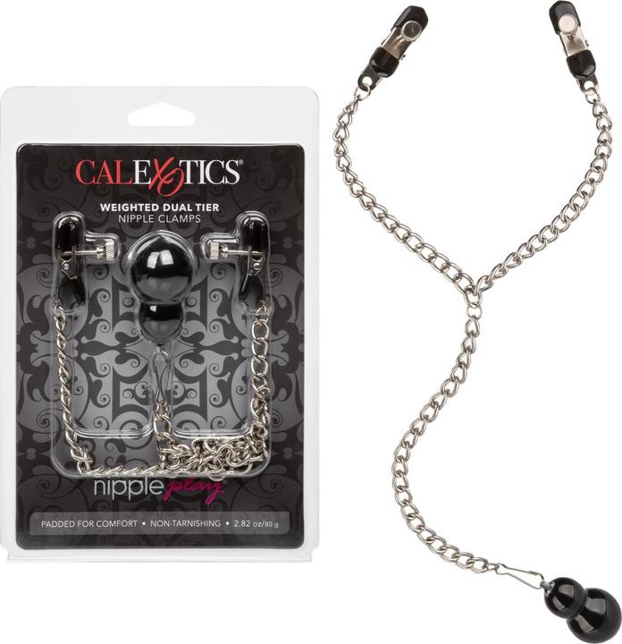 Produktbild CalExotics Weighted Nipple Clamps