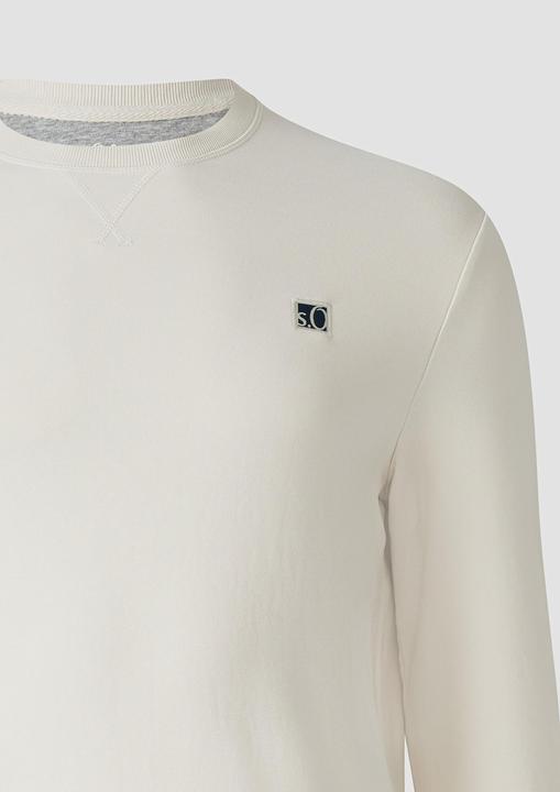Produktbild s.Oliver Sweatshirt Sweatshirt aus Baumwollmix mit Crew Neck (5XL)