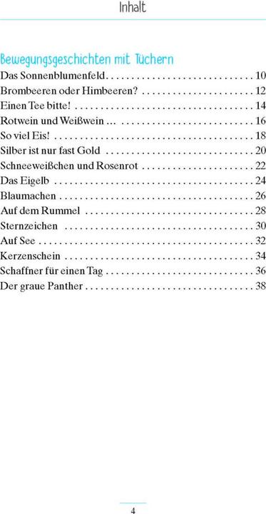 Produktbild Geschichten zum Bewegen (Deutsch, Annika Schneider, Natali Mallek, 2018)