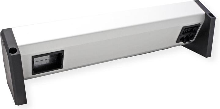 Produktbild Bachmann DESK - 2 AC-Ausgänge - Indoor - GST18 - Aluminium - Kunststoff - Schwarz - Silbe (2x, CEE 7/3, CEE 7/5)