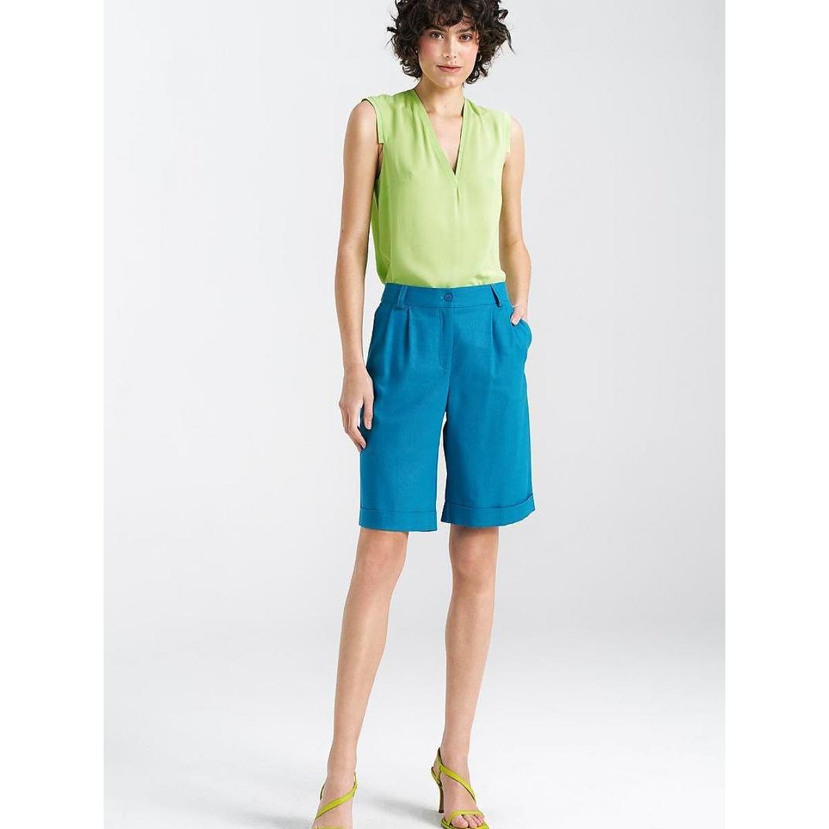 Nife, Damen, Shorts, Shorts model, Blau, (36)