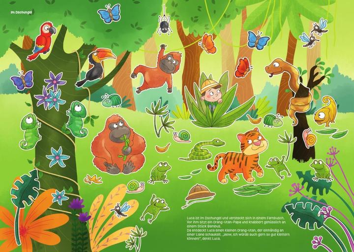 Actual product image My very first sticker album - Animals