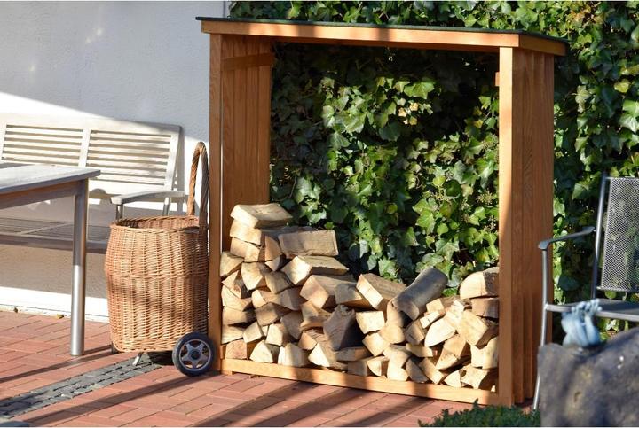 Immagine prodotto Dobar Rifugio per la legna da ardere (140 x 50 x 143 cm)