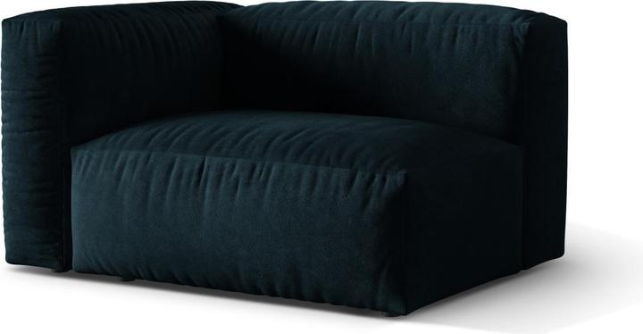 Image du produit Micadoni Chauffeuse Gauche, "Martina", 1 Place, 121x106x75 Fabriqué en Europe (Canapé modulaire, 1 place)