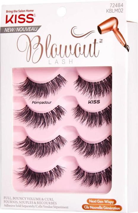 Produktbild KISS Lashes - Blowout Lash Multipack No.2 Pompadour (Künstliche Wimpern)