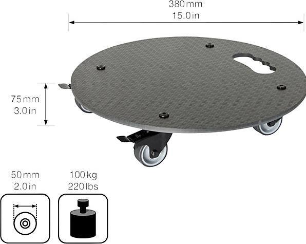 Image du produit Wagner System Dessous de pots HPL ø 380 mm GH0630