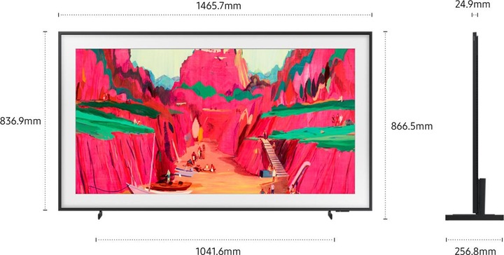 Actual product image Samsung QE65LS03FW (65", The Frame Pro, LED, NeoQLED, 4K, 2025)
