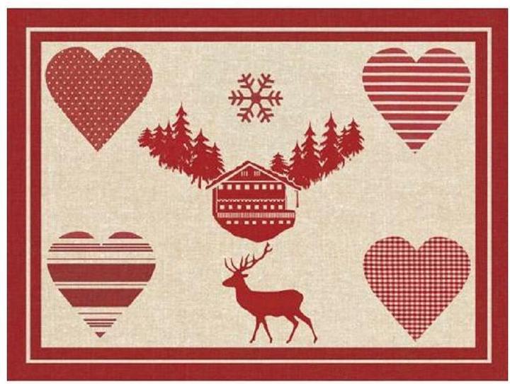 Beige, Marron, Rouge
