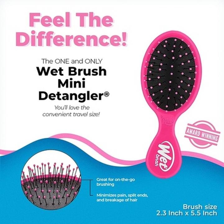 Image du produit Wet Brush Mini Detangler Pink - Brosse à cheveux