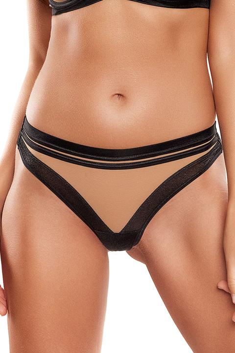 Produktbild Axami String brésilien noir V-10495 - - M - Noir (M)