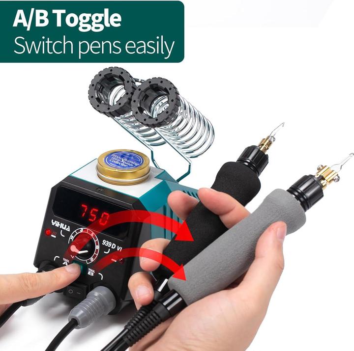 Image du produit Yihua 939D-VI Kit de peinture au feu à deux stylos