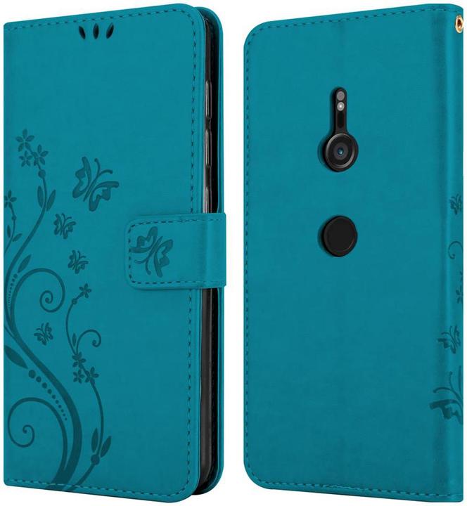 Produktbild Cadorabo Flower Book Cover (Sony Xperia XZ3)