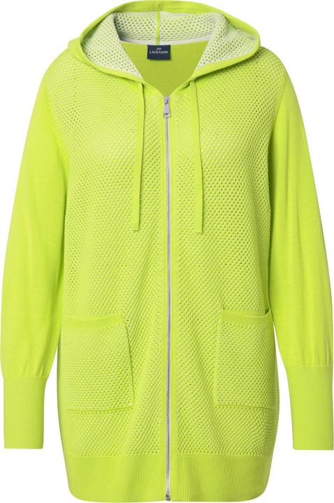 Produktbild Laurasøn Strickjacke mit Reissverschluss, Kapuze, Langarm (52)