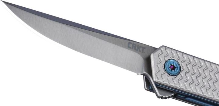 Actual product image CRKT CEO Microflipper - Silver (6.00 cm)