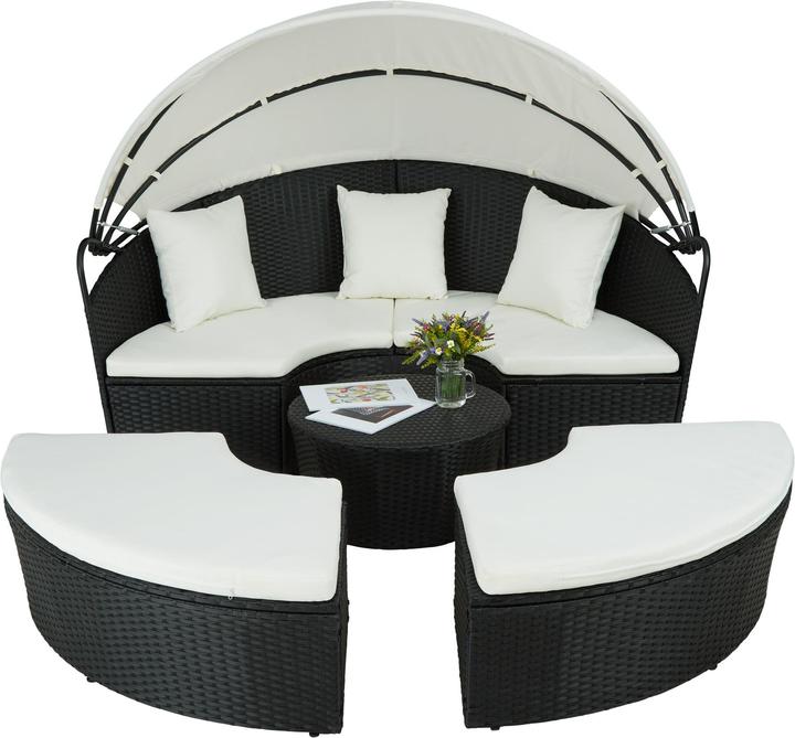 Actual product image tectake Rattan Sun Island Santorini