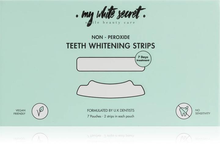 Produktbild My White Secret Teeth whitening strips (Teeth Whitening Strips) 7 pcs (Bleaching Strips)
