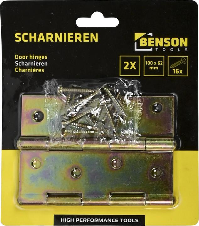 Actual product image Benson Door hinge 102 x 60 mm 2 pieces