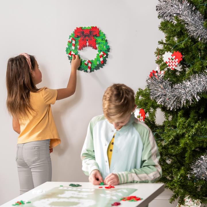 Image du produit Plus-Plus Puzzle by Number - Christmas wreath