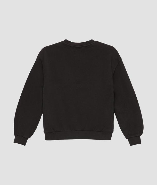 Produktbild S.Oliver Sweatshirt Gewaschenes Oversized-Sweatshirt mit Neon-Print (158, 164)