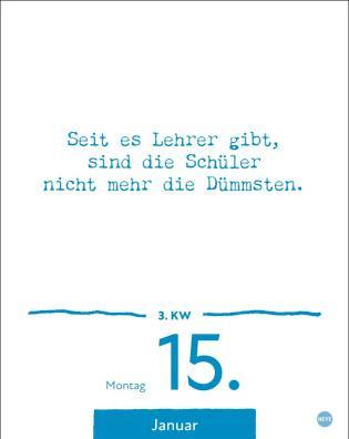 Produktbild Dumme Sprüche für jeden Anlass Tagesabreisskalender 2024 (11 x 14 cm, Deutsch)