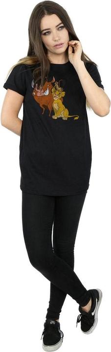 Immagine prodotto The Lion King Classic Maglietta Ampia Simba Timon & Pumba Donna (L)