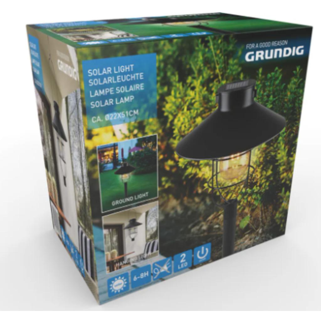 Thumbnail - Grundig, Gartenbeleuchtung, Solar-LED Leuchte
