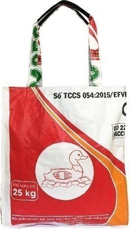Produktbild Bekos Upcycling - Grosser Shopper aus recycelten Futtersäcke Ente