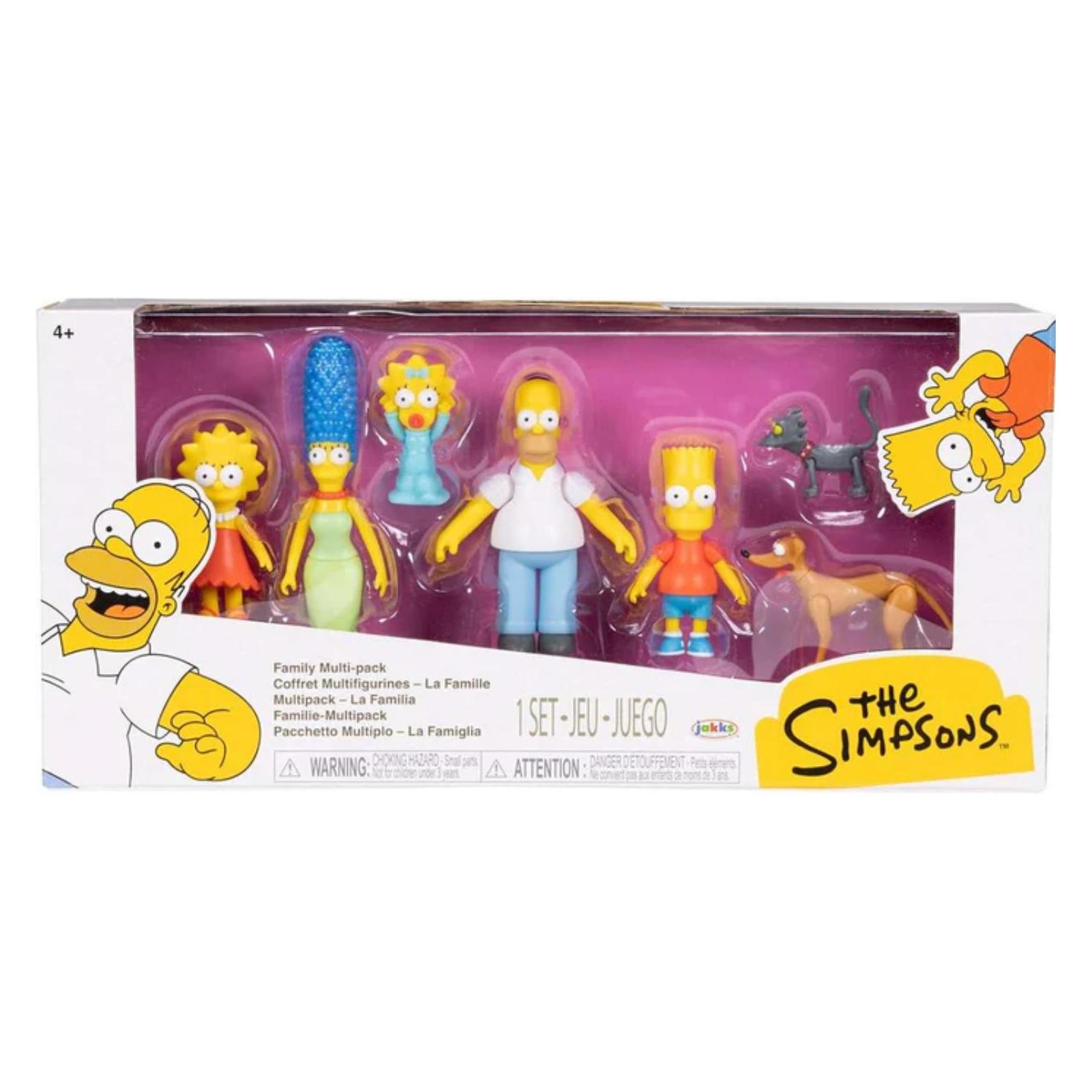 Jakks Pacific Simpsons Minifiguren 7-pack 6 Cm