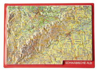 Actual product image Relief postcard Swabian Alb (1 pcs.)