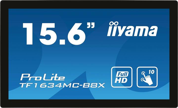 Produktbild iiyama TF1634MC-B8X (1920 x 1080 Pixel, 15.60")
