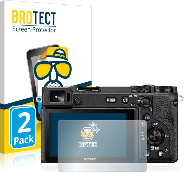 Produktbild BROTECT Entspiegelungs-Schutzfolie Displayschutz Matt (Displayschutz, Alpha 6600)