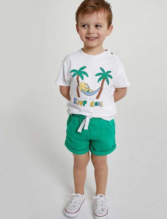 Image du produit La Redoute Collections Ensemble t-shirt et short (92)